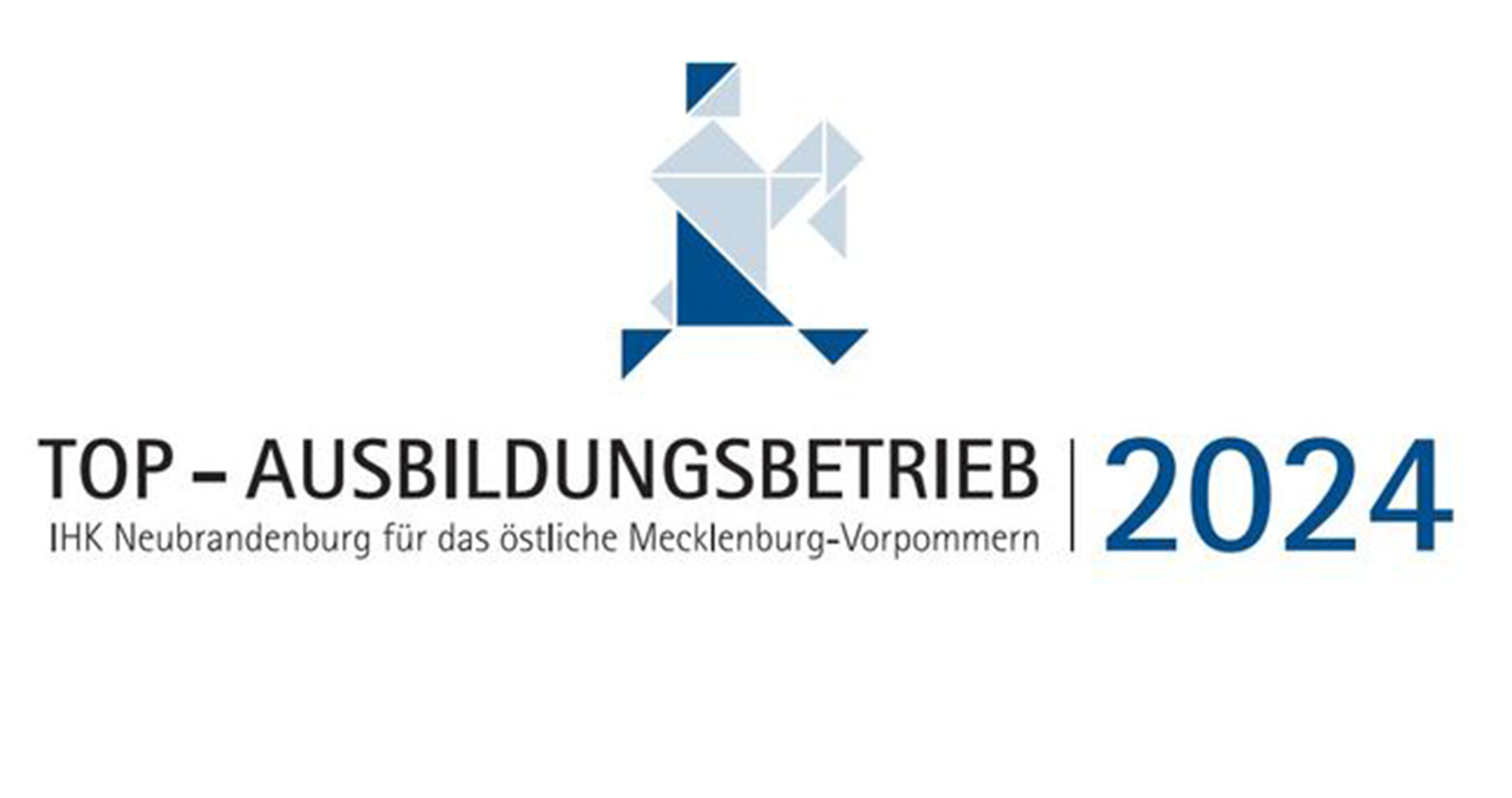 Logo mit Schriftzug Top-Ausbildungsbetrieb 2024